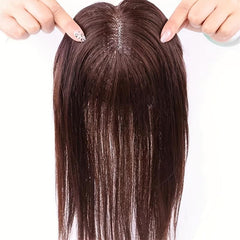 Lace Topper Human Hair Clip In Extensions for Daily Use