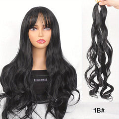 45 72 Cm Ombre Loose Wave Spiral Curl Braids Crochet Hair Extensions