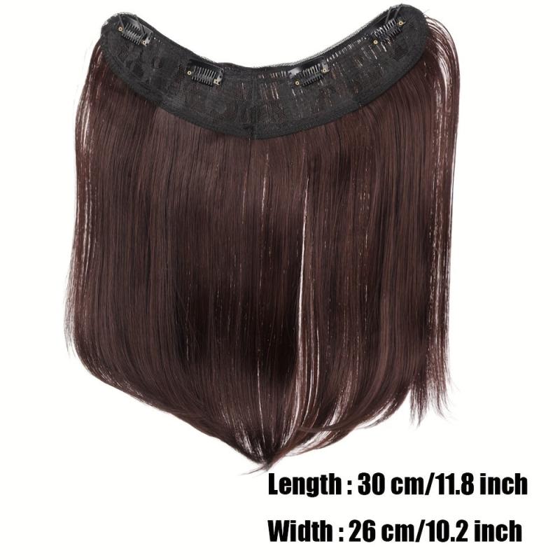 Invisible U Type Straight Hair Extensions Synthetic Hair for Women