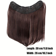 Invisible U Type Straight Hair Extensions Synthetic Hair for Women