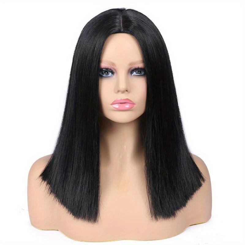Short Ombre Bob Synthetic Fiber Straight Hair Wig