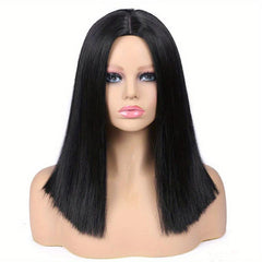 Short Ombre Bob Synthetic Fiber Straight Hair Wig
