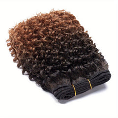Snoilite Afro Kinky Curly Synthetic Hair Bundles 20 32 Cm Thick Hair Weave