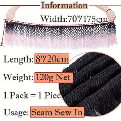 Snoilite Afro Kinky Curly Synthetic Hair Bundles 20 32 Cm Thick Hair Weave