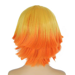 Zenitsu Cosplay Wig Women Halloween Costume