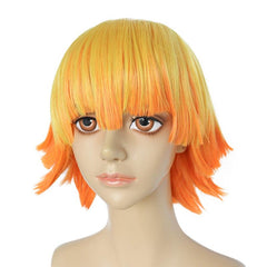 Zenitsu Cosplay Wig Women Halloween Costume