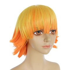 Zenitsu Cosplay Wig Women Halloween Costume