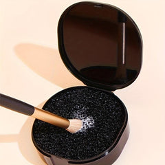 Makeup Brush Cleaner Sponge Removes Makeup Efficiently