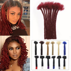 Synthetic Soft Braided Hair Extensions for Women Men Children