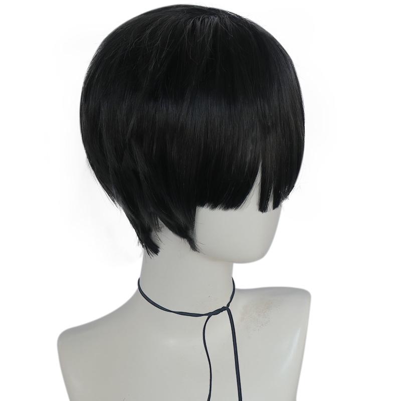 Short Straight Wig With Bangs for Halloween
