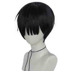 Short Straight Wig With Bangs for Halloween