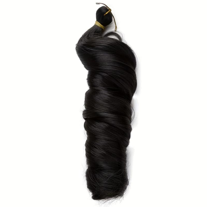 3pcs Crochet Hair Extensions Brown Chocolate Wine Red Multicolor