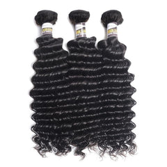 Deep Wave Human Hair Bundles 8-30inch