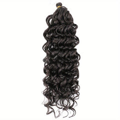 Ombre Long Curly Hair Synthetic Crochet Hair Extensions Natural Looking