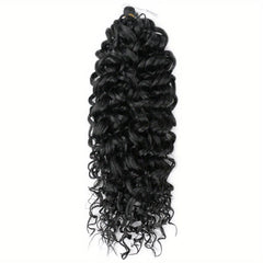 Ombre Long Curly Hair Synthetic Crochet Hair Extensions Natural Looking