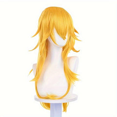 Long Spiky Wig With Bangs Synthetic Anime Cosplay Wig
