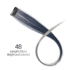 Ombre Straight Hair Extensions for Y2K Party