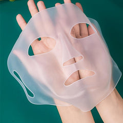 GECOMO Silicone Facial Mask Cover 3D Ear Type Anti skid Anti Dropping Fixed