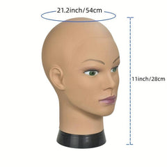 Mannequin Head for Wig Making with Clip