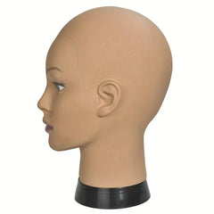 Mannequin Head for Wig Making with Clip