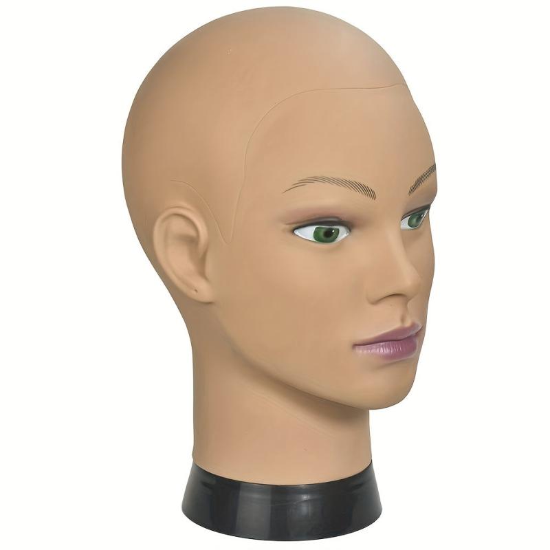 Mannequin Head for Wig Making with Clip
