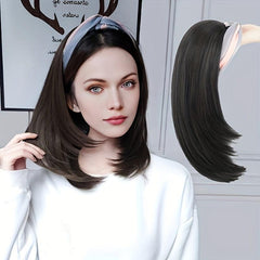 Straight Wig Hairband for Women Beginner Friendly