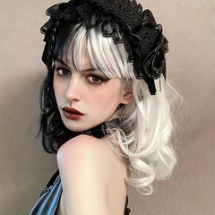 Brown Short Curly Synthetic Wig With Bangs Anime Cosplay Wig