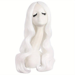 28 Inch Long Curly Wavy Hair Cosplay Wig for Halloween Party