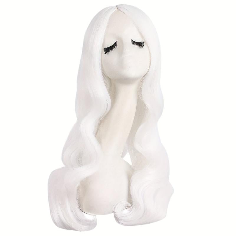28 Inch Long Curly Wavy Hair Cosplay Wig for Halloween Party