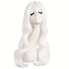 28 Inch Long Curly Wavy Hair Cosplay Wig for Halloween Party