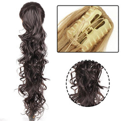 Synthetic 71 Claw Clip On Ponytail Hair Extension