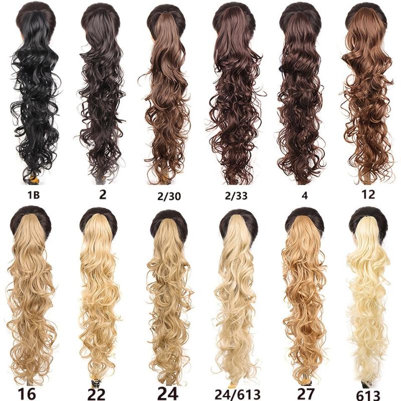Synthetic 71 Claw Clip On Ponytail Hair Extension