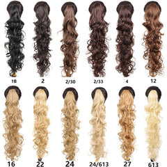 Synthetic 71 Claw Clip On Ponytail Hair Extension