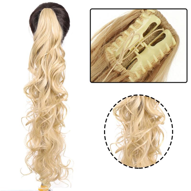 Synthetic 71 Claw Clip On Ponytail Hair Extension