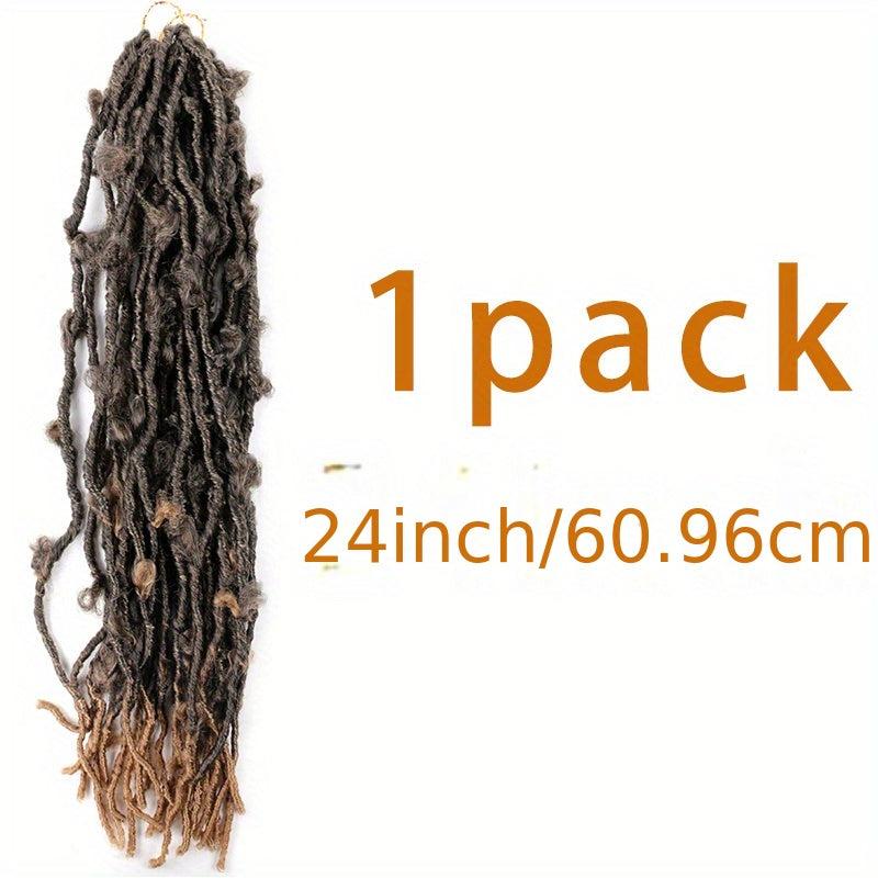 6pack 24inch Synthetic Butterfly Locs Crochet Hair
