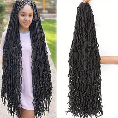 Soft Locs Crochet Hair Extensions Pre Looped 6 Packs 12Strands Pack