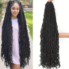 Soft Locs Crochet Hair Extensions Pre Looped 6 Packs 12Strands Pack