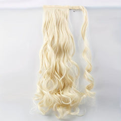 Long Curly Wavy Ponytail Extension Synthetic Hairpiece