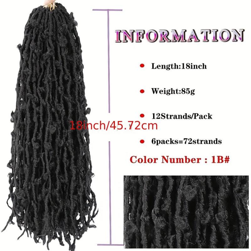 6pack Butterfly Locs Crochet Hair Extensions Distressed Locs Crochet Braids