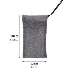 Exfoliating Soap Pouch for Body and Face Bubble Net
