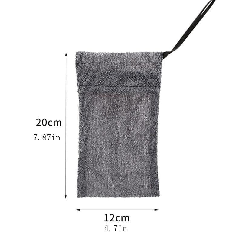 Exfoliating Soap Pouch for Body and Face Bubble Net