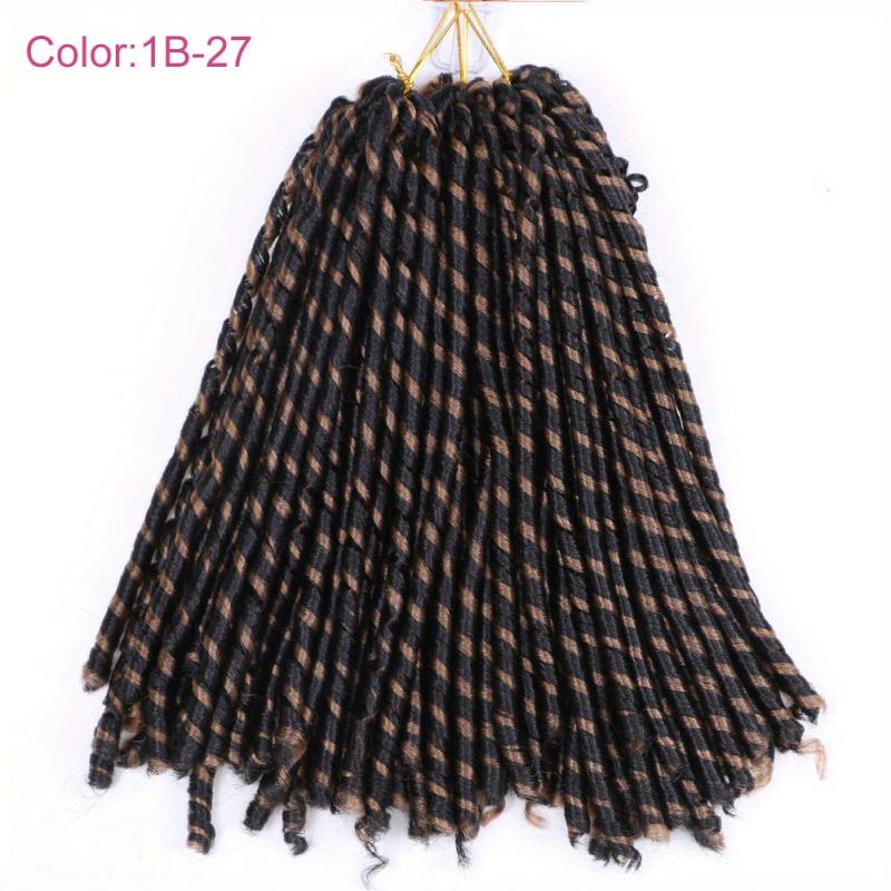 15 Strands Faux Locs Crochet Braids Hair Extensions