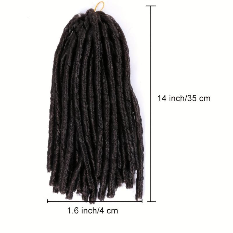 15 Strands Faux Locs Crochet Braids Hair Extensions