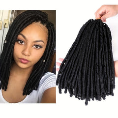 15 Strands Faux Locs Crochet Braids Hair Extensions