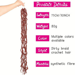 Faux Locs Crochet Hair Dreads Braids Hair Pieces