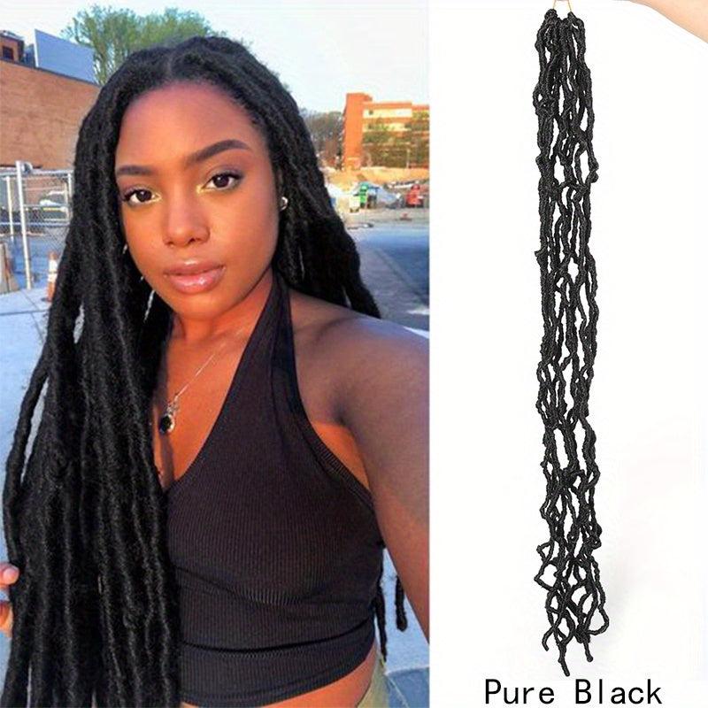 Faux Locs Crochet Hair Dreads Braids Hair Pieces