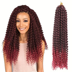 Passion Hair Crochet Braids 45 72 Cm Synthetic Braiding Hair Extension 1B
