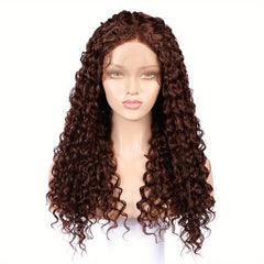 60 96 Cm Lace Front Long Curly Wavy Hair Wigs For Women