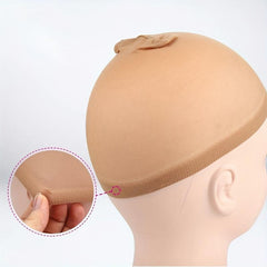 24pcs Wig Caps Lace Front Wig Stocking Caps Stretchy Nylon Nude Caps