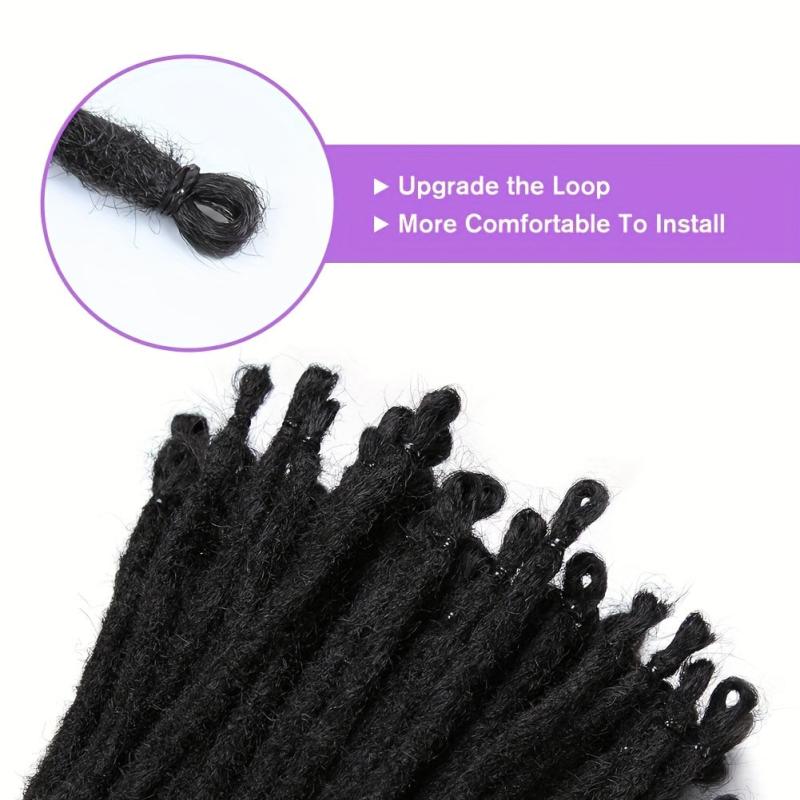 10 Strands 36 Dreadlocks Extension Soft Synthetic Crochet Hair Long Reggae Style